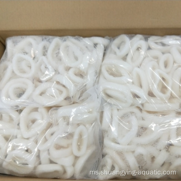 Todarode Frozen berkualiti tinggi Pacificus Squid Cincin Jualan